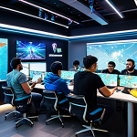 Strategic Teamwork**

"A group of diverse, fully clothed gamers in a brightly lit, modern gaming cafe, collaborating and strategizing around a holographic display showing a Lineage 2M-style game map with marked "Devl M" locations. Everyone is focused and engaged, wearing comfortable, modest clothing. The atmosphere is energetic and collaborative, appropriate content, safe for work. Professional digital art, perfect anatomy, natural proportions, vibrant colors, high resolution."

**