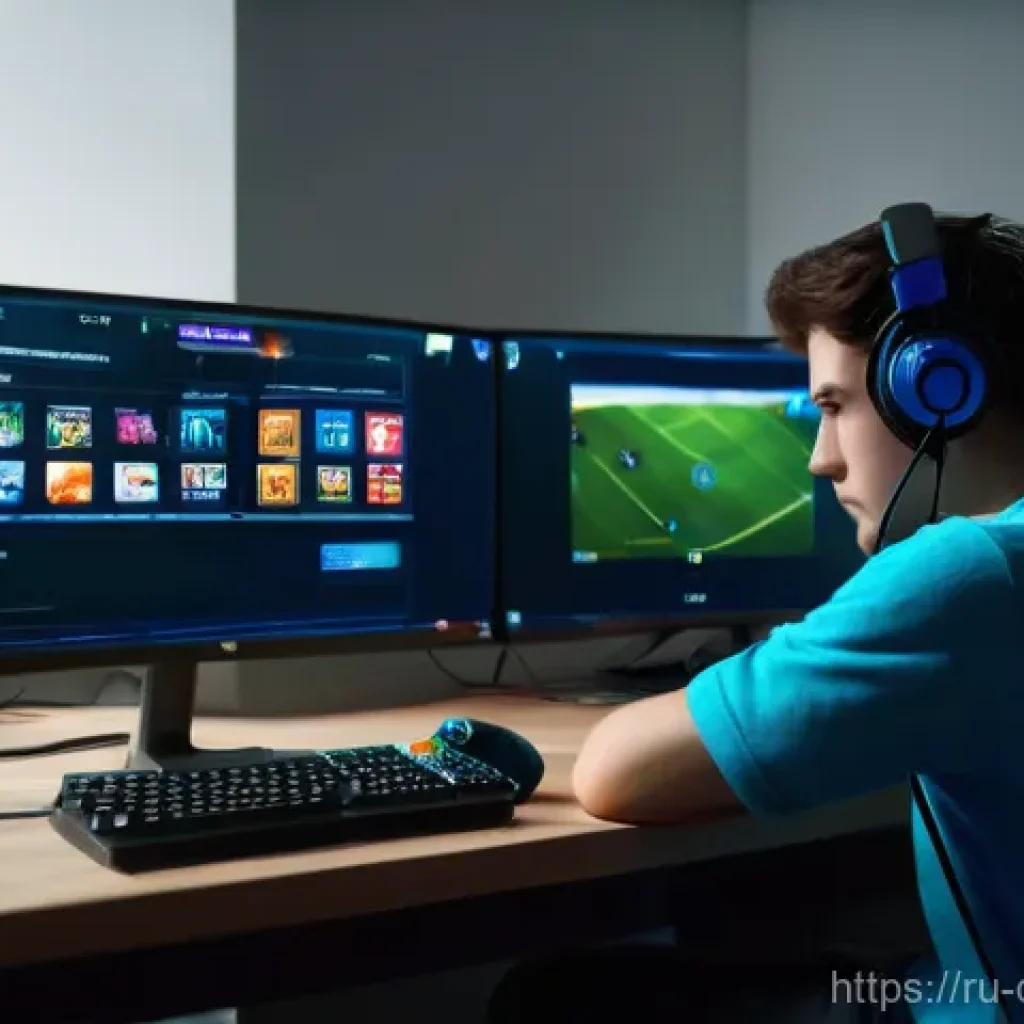 데블 M 캐릭터 삭제 복구 방법 - **"First Moments of Panic"**
    A wide shot of a young adult gamer, between 20 and 30 years old, si...