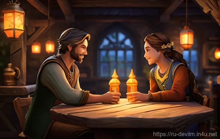 데블 M 소셜 기능 활용법 - **Prompt: Guild's United Stand in Debl M**
    A vibrant, cinematic wide shot featuring a diverse gr...